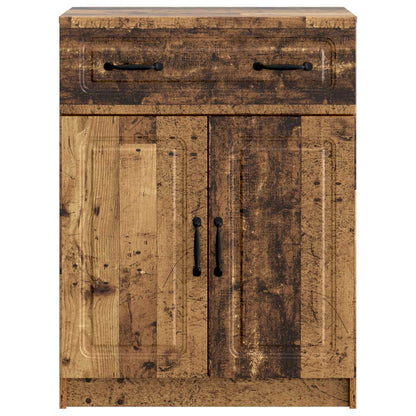 Sideboard Gammalt trä 66 x 34,5 x 87 cm Konstruerat trä