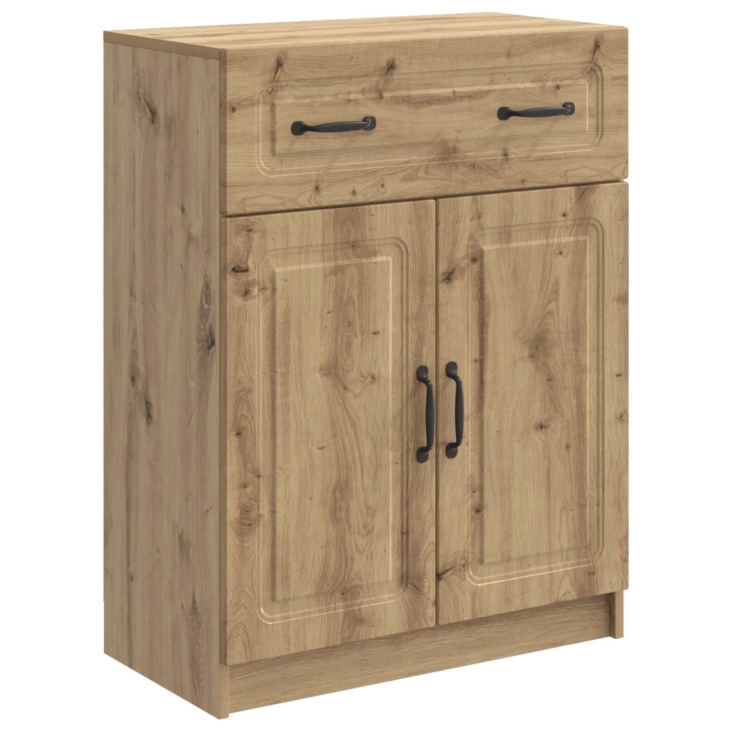 Sideboard med låda Artisan-ek 66 x 34,5 x 87 cm Konstruerat trä