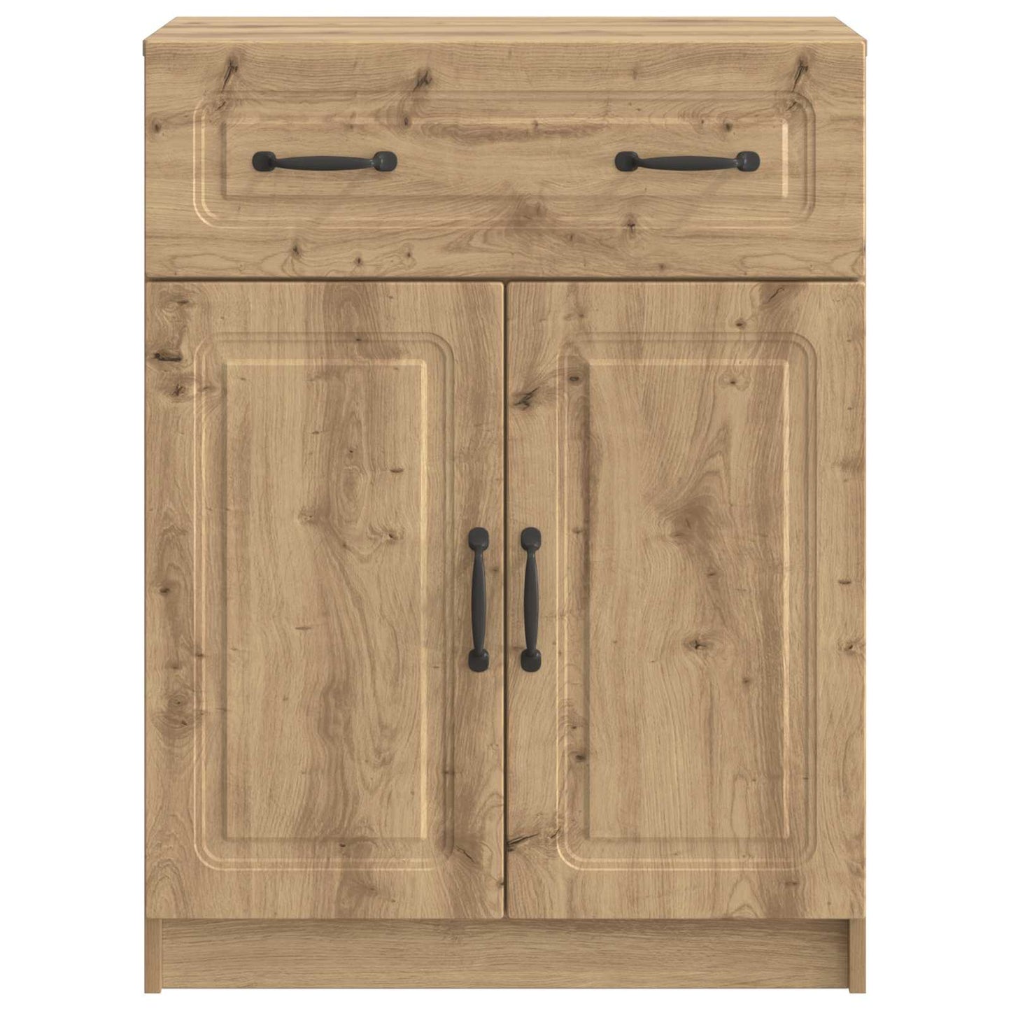 Sideboard med låda Artisan-ek 66 x 34,5 x 87 cm Konstruerat trä