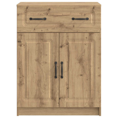 Sideboard med låda Artisan-ek 66 x 34,5 x 87 cm Konstruerat trä