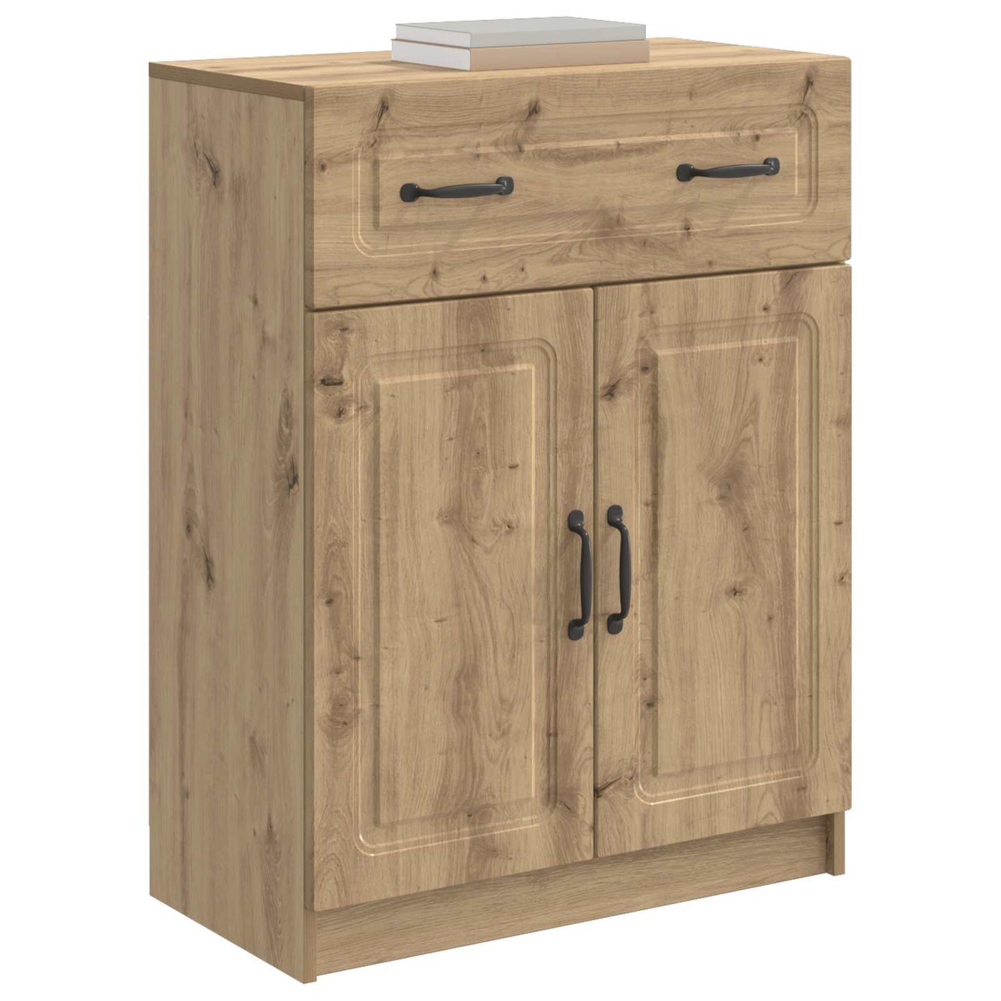 Sideboard med låda Artisan-ek 66 x 34,5 x 87 cm Konstruerat trä