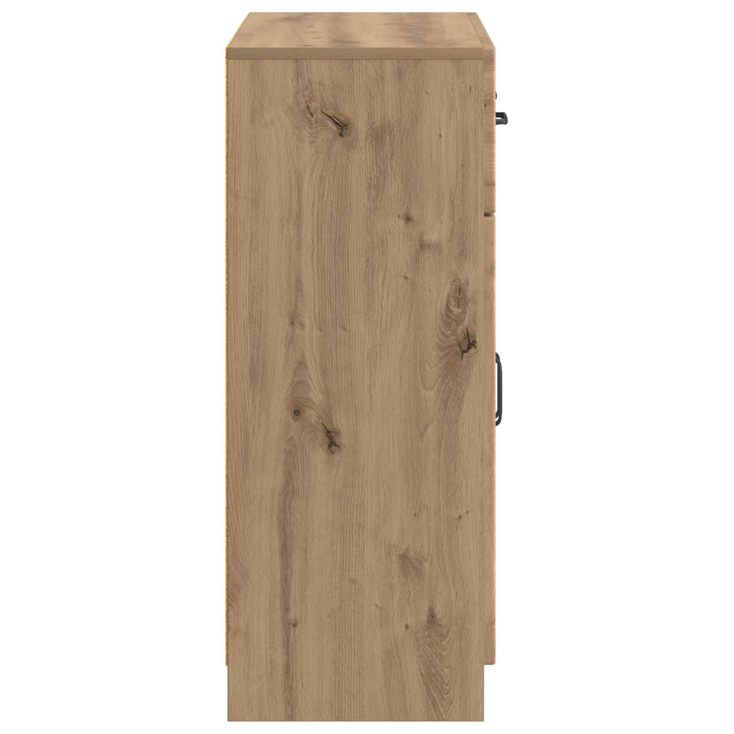 Sideboard med låda Artisan-ek 66 x 34,5 x 87 cm Konstruerat trä