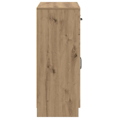 Sideboard med låda Artisan-ek 66 x 34,5 x 87 cm Konstruerat trä