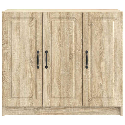 Sideboard Sonoma-ek 89 x 34,5 x 77 cm Konstruerat trä