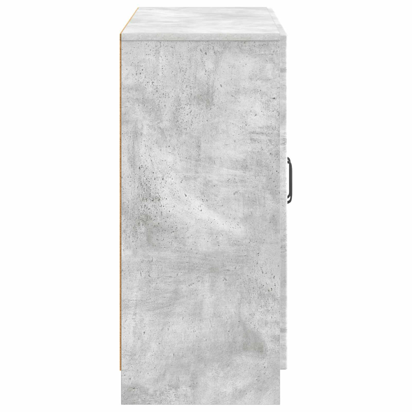 Sideboard Betonggrå 89 x 34,5 x 77 cm Konstruerat trä