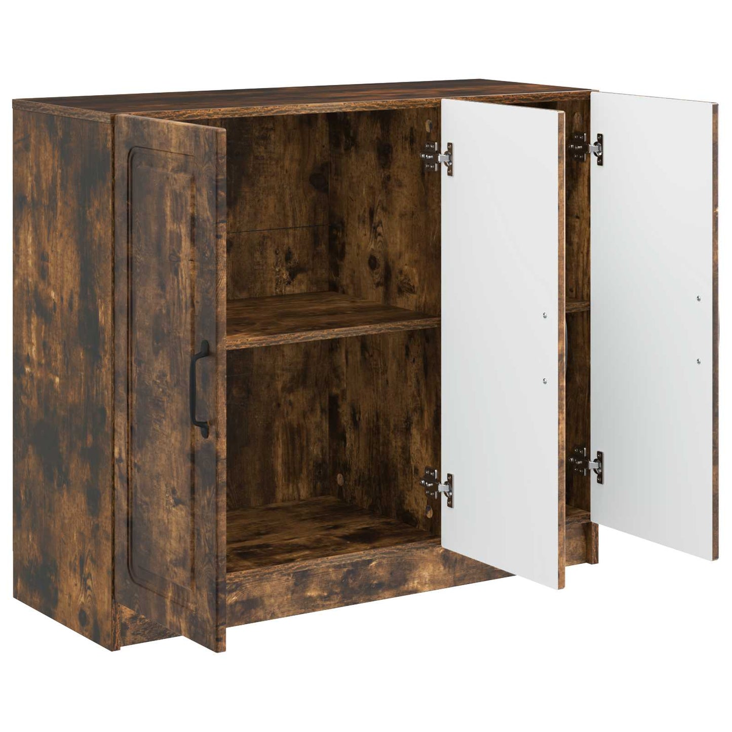 Sideboard Rökt ek 89 x 34,5 x 77 cm Konstruerat trä
