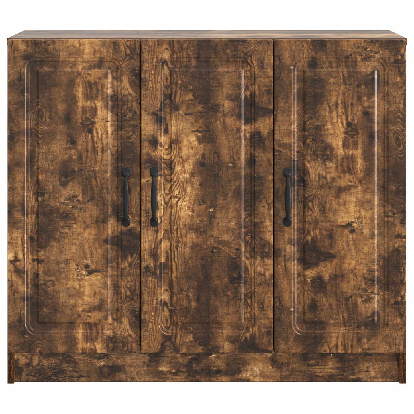 Sideboard Rökt ek 89 x 34,5 x 77 cm Konstruerat trä