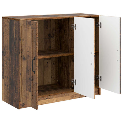 Sideboard Gammalt trä 89 x 34,5 x 77 cm Konstruerat trä