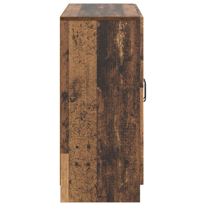 Sideboard Gammalt trä 89 x 34,5 x 77 cm Konstruerat trä