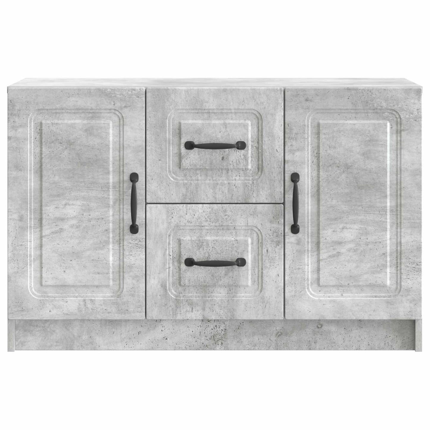 Sideboard med låda Betonggrå 89 x 34,5 x 57 cm Konstruerat trä