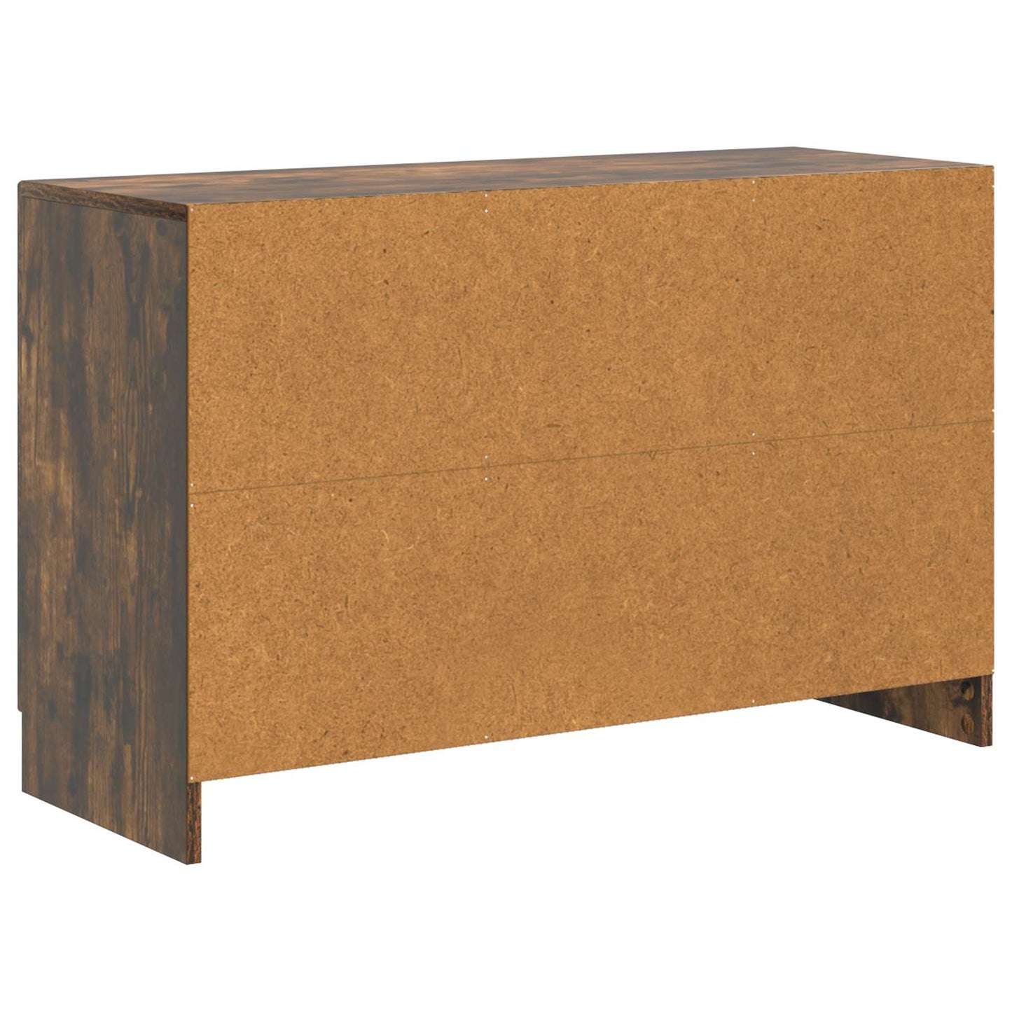 Sideboard med låda Rökt ek 89 x 34,5 x 57 cm Konstruerat trä