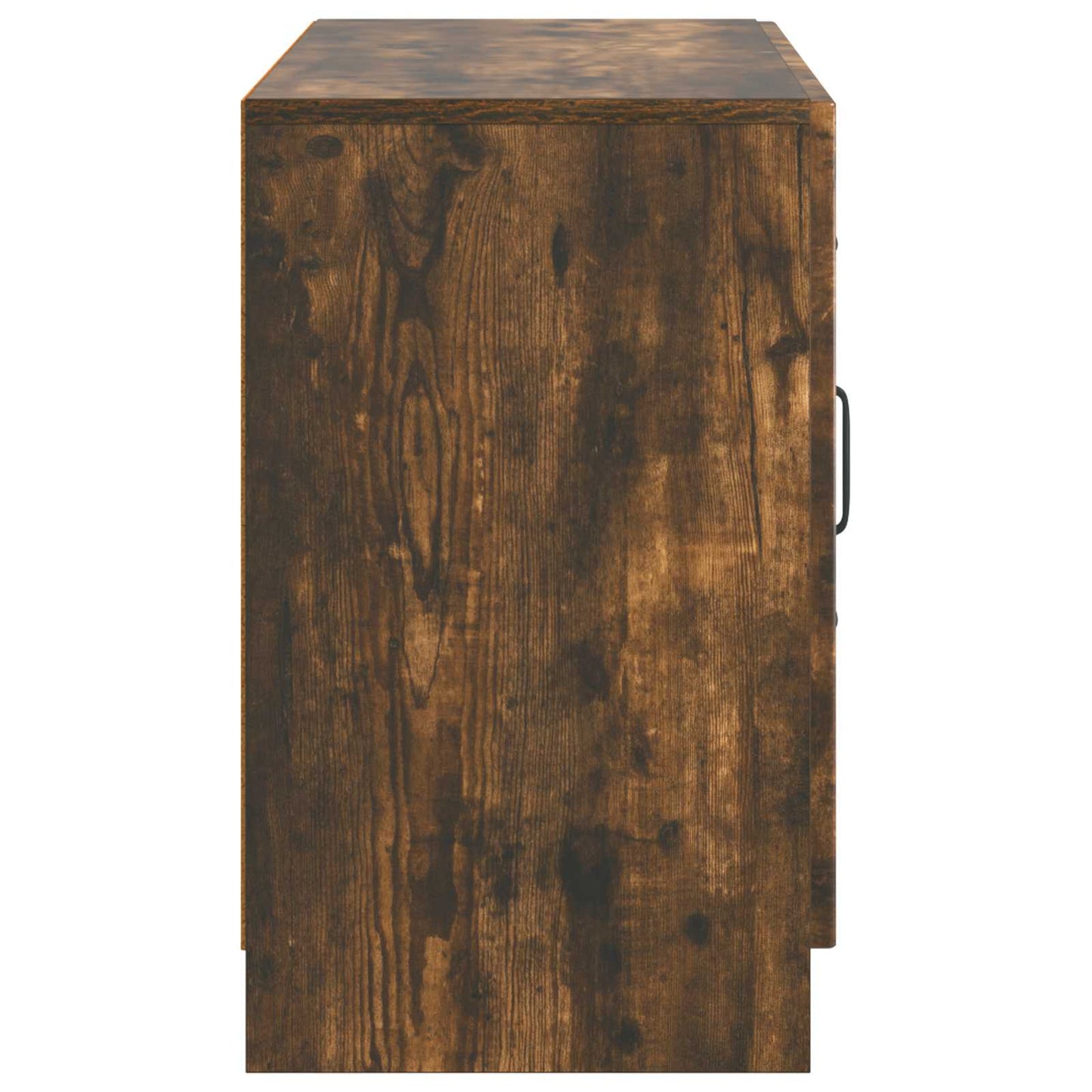 Sideboard med låda Rökt ek 89 x 34,5 x 57 cm Konstruerat trä