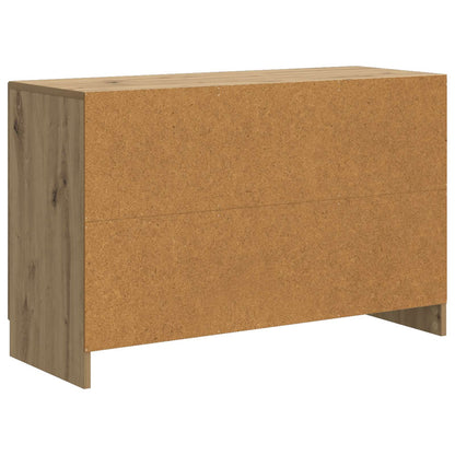 Sideboard med låda Artisan-ek 89 x 34,5 x 57 cm Konstruerat trä