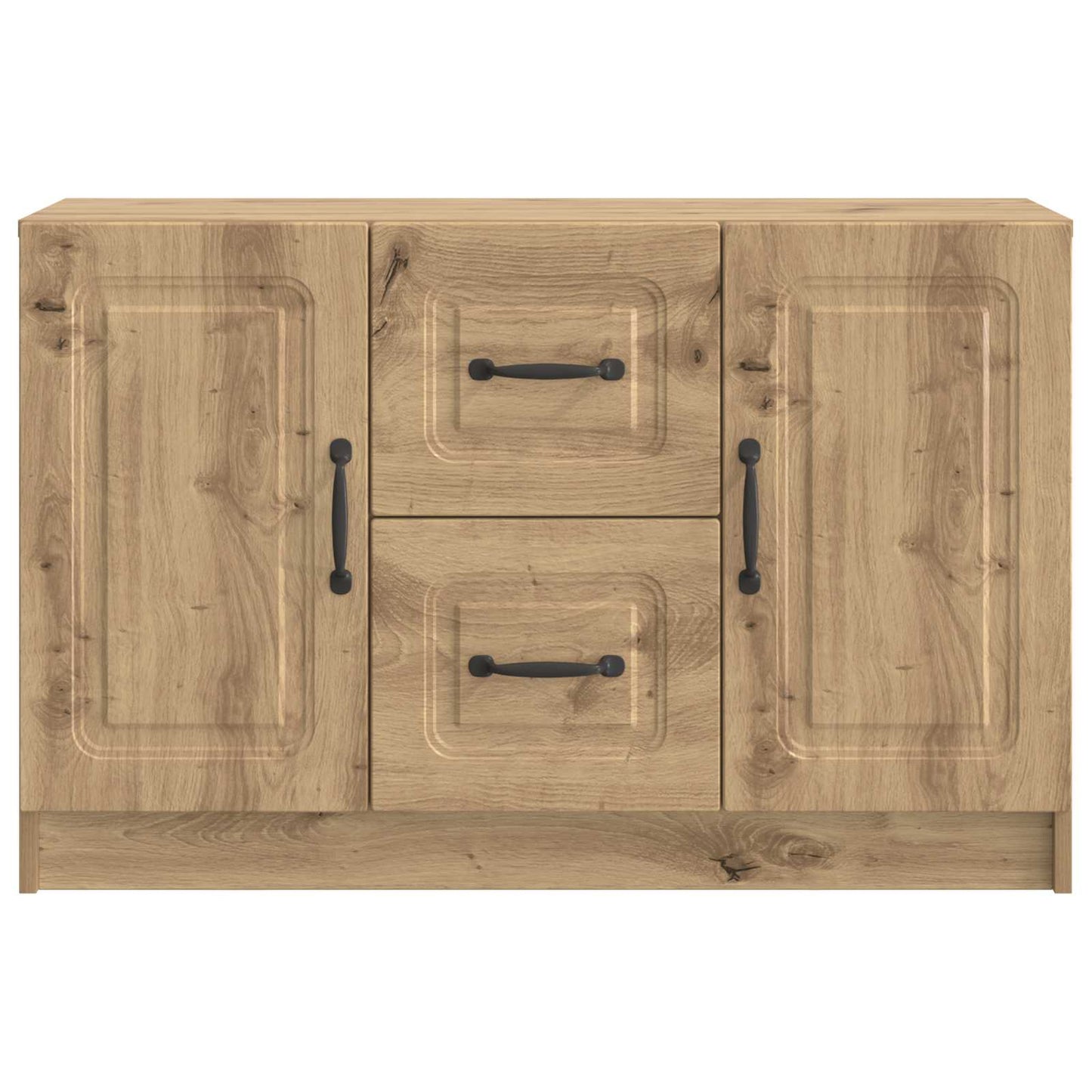 Sideboard med låda Artisan-ek 89 x 34,5 x 57 cm Konstruerat trä