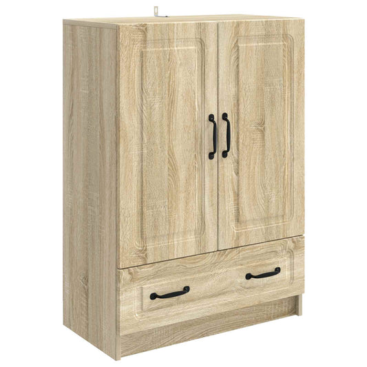 Sideboard med låda Sonoma-ek 66 x 34,5 x 92 cm Konstruerat trä