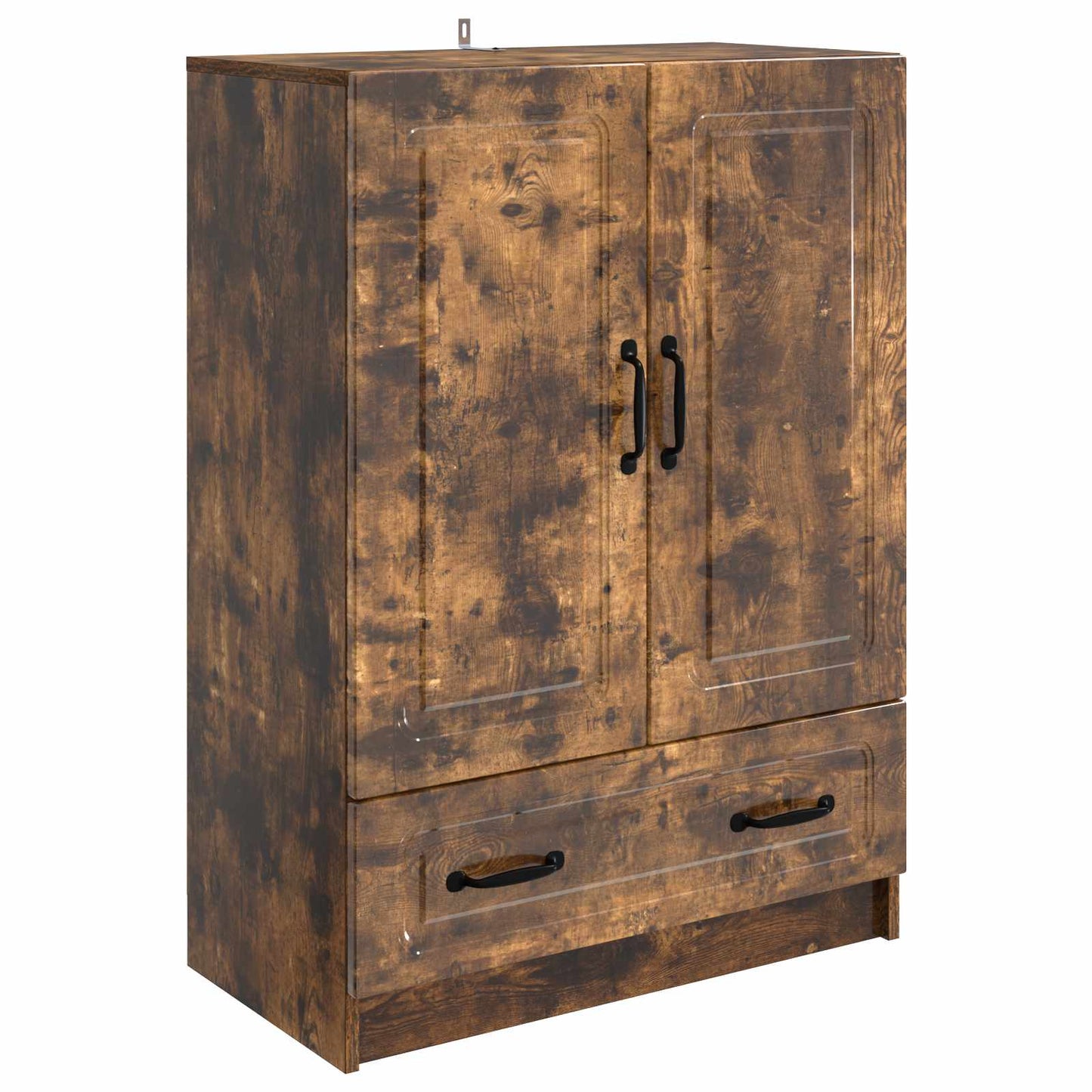 Sideboard med låda Rökt ek 66 x 34,5 x 92 cm Konstruerat trä