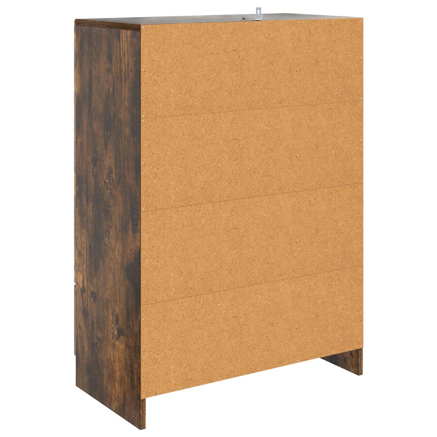 Sideboard med låda Rökt ek 66 x 34,5 x 92 cm Konstruerat trä