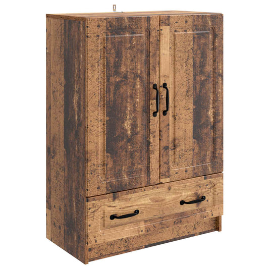 Sideboard Gammalt trä 66 x 34,5 x 92 cm Konstruerat trä