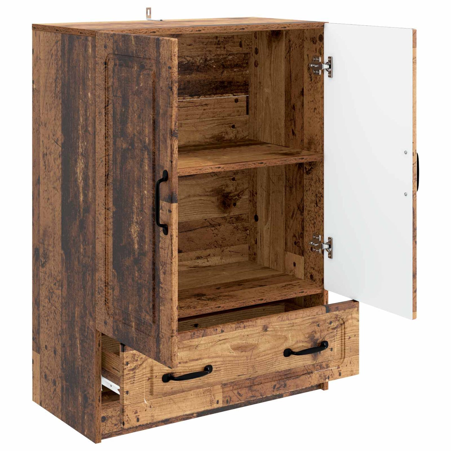 Sideboard Gammalt trä 66 x 34,5 x 92 cm Konstruerat trä