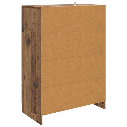 Sideboard Gammalt trä 66 x 34,5 x 92 cm Konstruerat trä