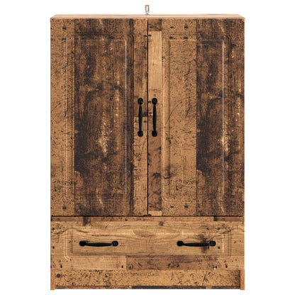 Sideboard Gammalt trä 66 x 34,5 x 92 cm Konstruerat trä