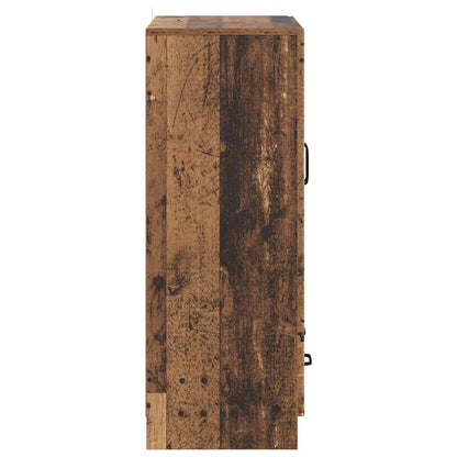 Sideboard Gammalt trä 66 x 34,5 x 92 cm Konstruerat trä