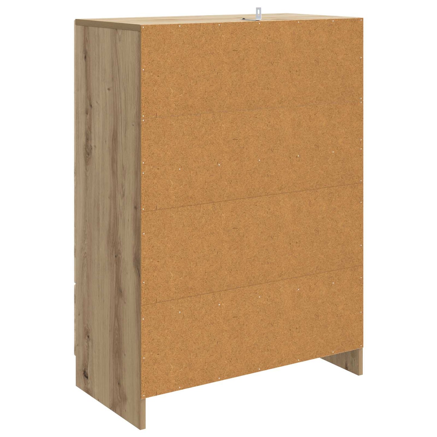 Sideboard med låda Artisan-ek 66 x 34,5 x 92 cm Konstruerat trä