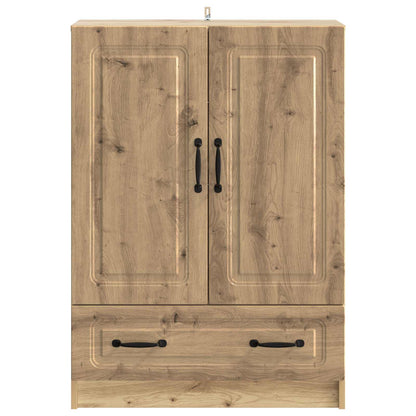 Sideboard med låda Artisan-ek 66 x 34,5 x 92 cm Konstruerat trä