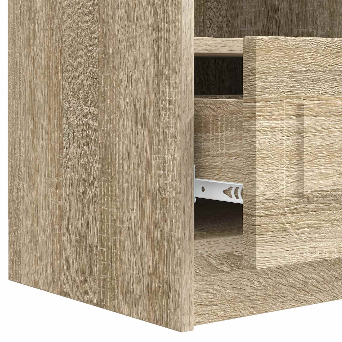 TV-skåp med låda Sonoma-ek 102 x 34,5 x 47 cm Konstruerat trä