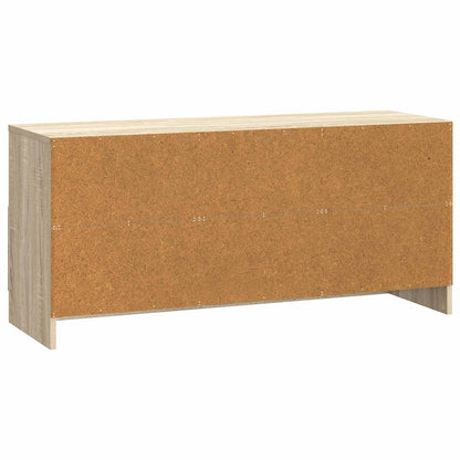 TV-skåp med låda Sonoma-ek 102 x 34,5 x 47 cm Konstruerat trä