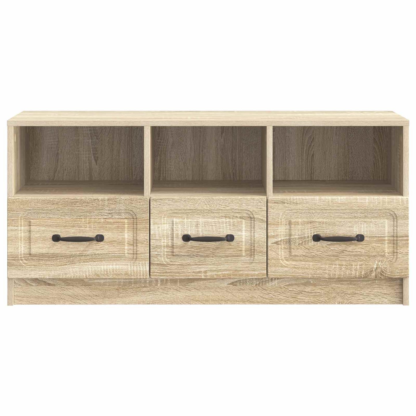 TV-skåp med låda Sonoma-ek 102 x 34,5 x 47 cm Konstruerat trä