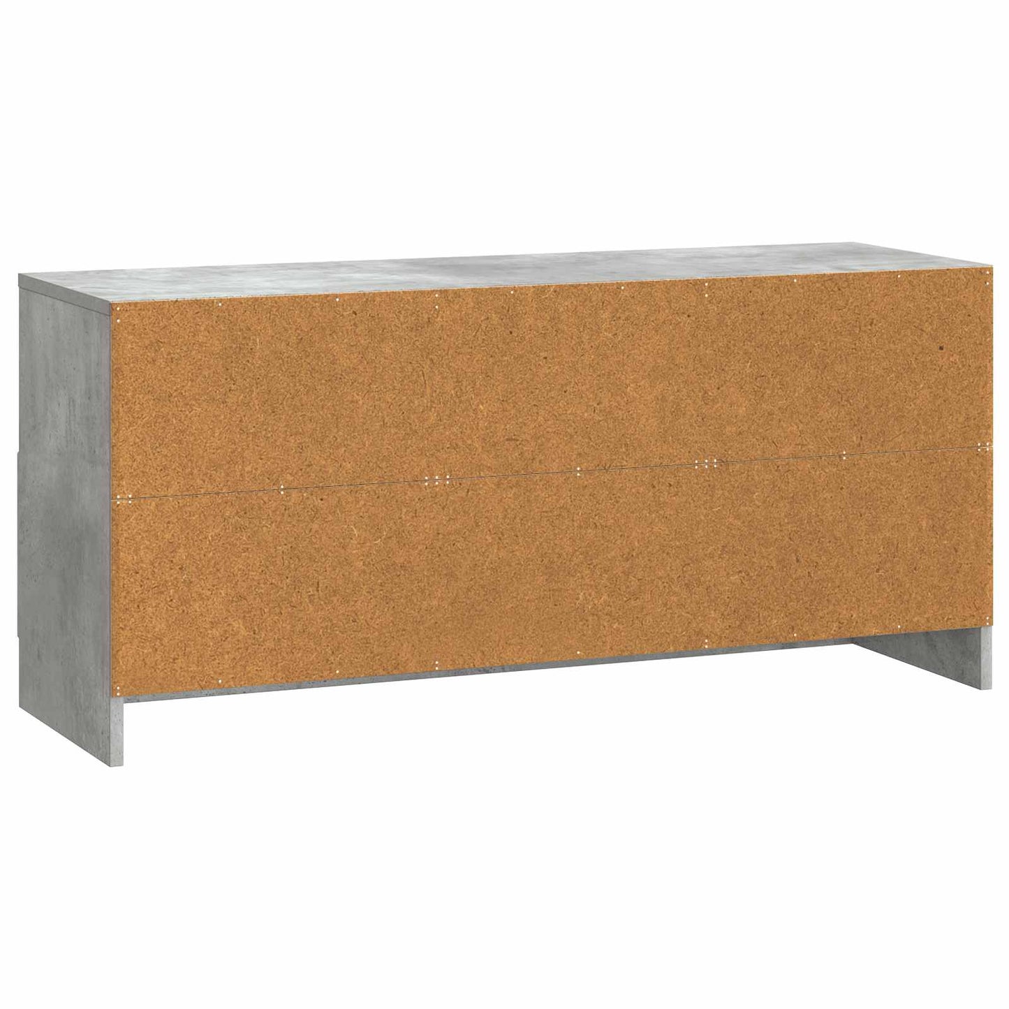 TV-skåp med låda Betonggrå 102 x 34,5 x 47 cm Konstruerat trä