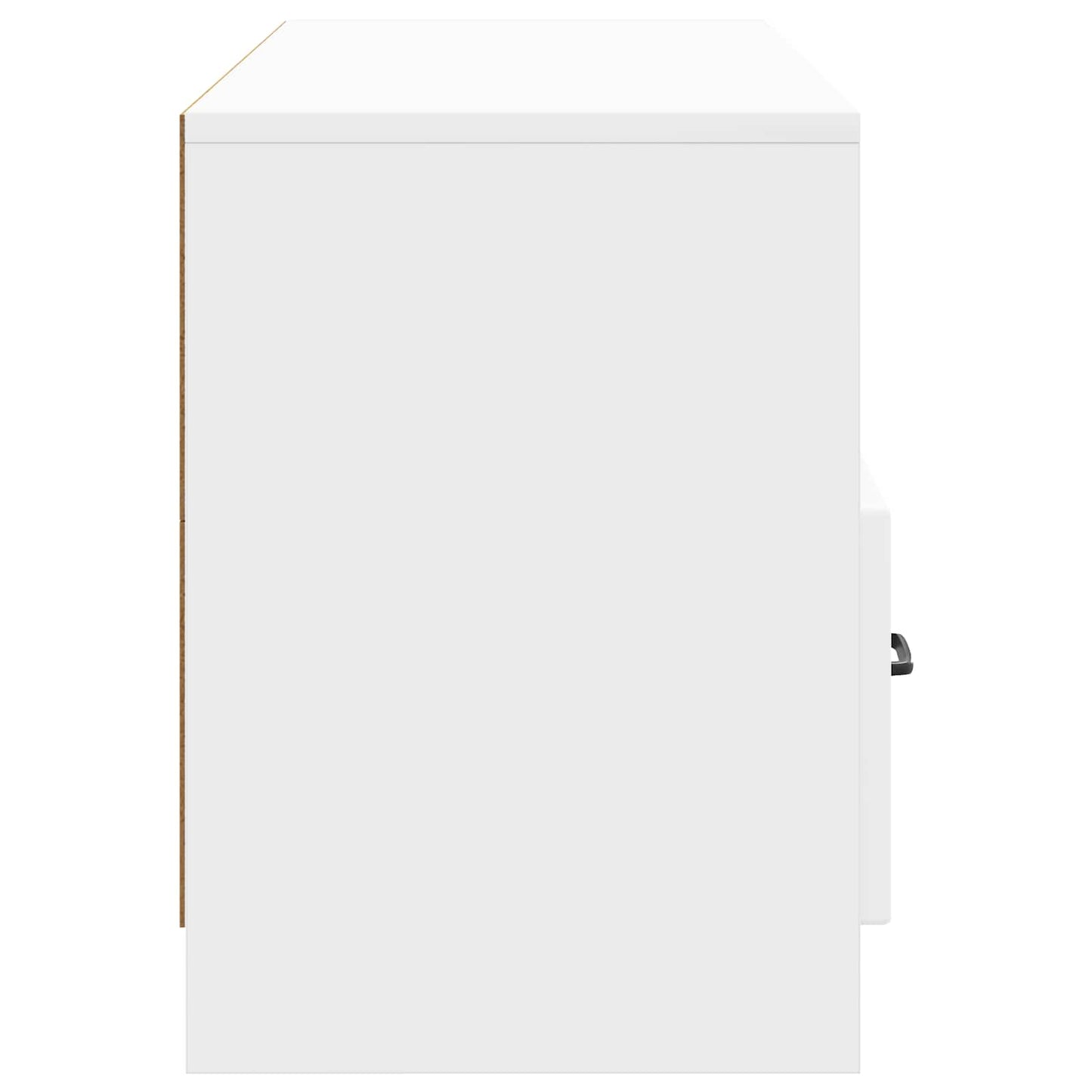 TV-skåp Vit högglans 102 x 34,5 x 47 cm Konstruerat trä