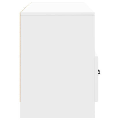 TV-skåp Vit högglans 102 x 34,5 x 47 cm Konstruerat trä