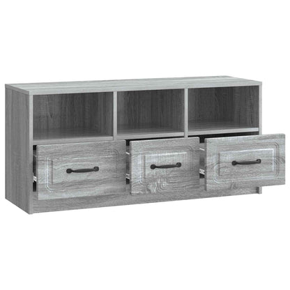 TV-skåp Grå sonoma-ek 102 x 34,5 x 47 cm Konstruerat trä