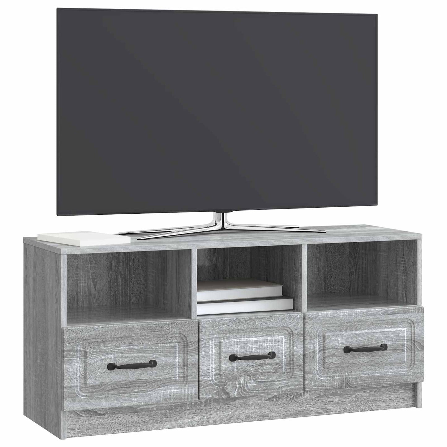 TV-skåp Grå sonoma-ek 102 x 34,5 x 47 cm Konstruerat trä