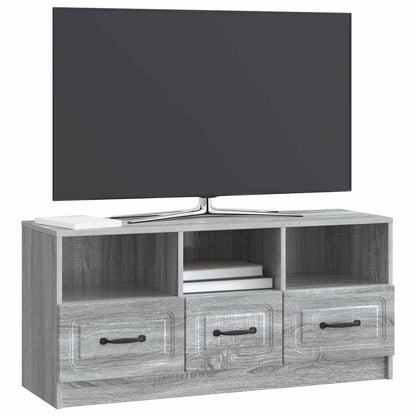 TV-skåp Grå sonoma-ek 102 x 34,5 x 47 cm Konstruerat trä