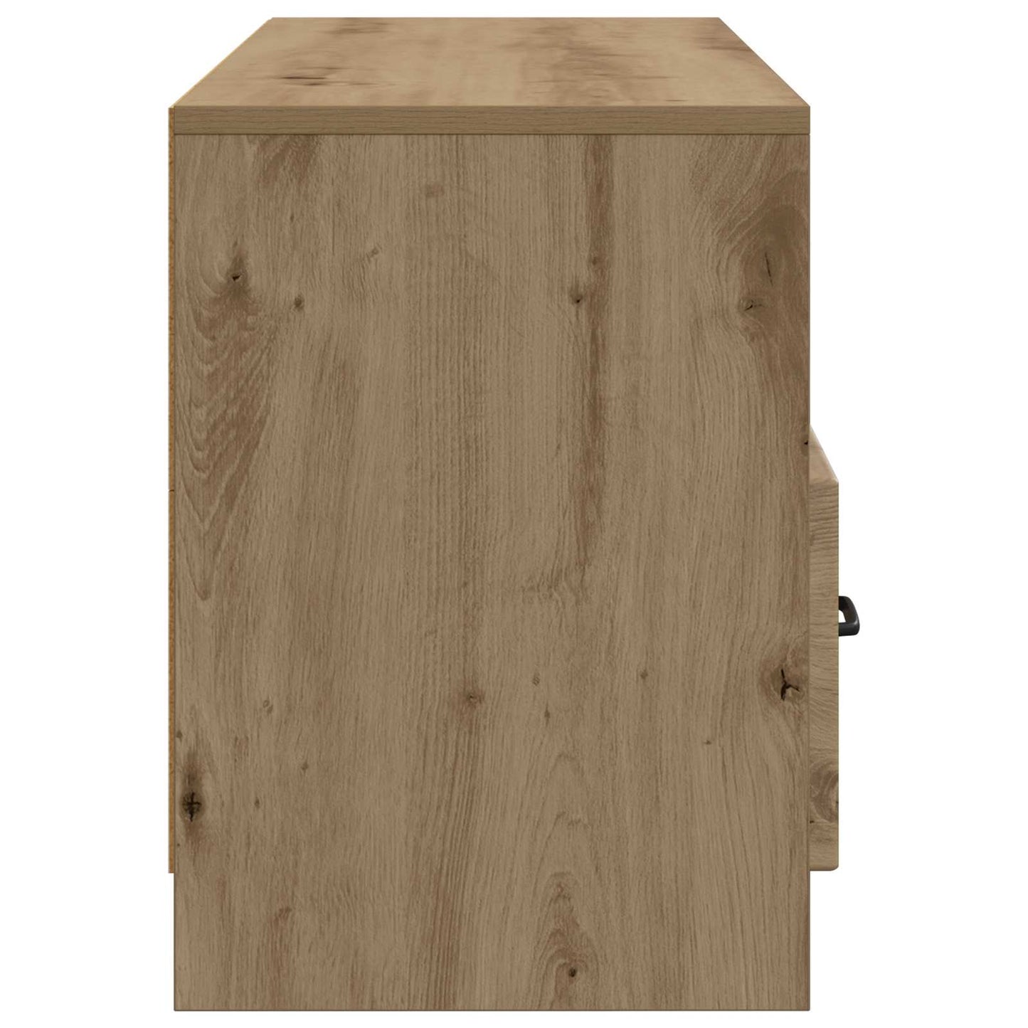 TV-skåp med låda Artisan-ek 102 x 34,5 x 47 cm Konstruerat trä