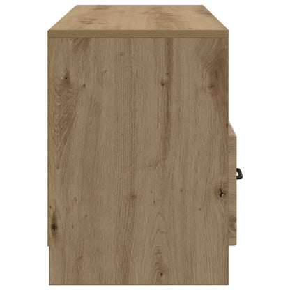 TV-skåp med låda Artisan-ek 102 x 34,5 x 47 cm Konstruerat trä