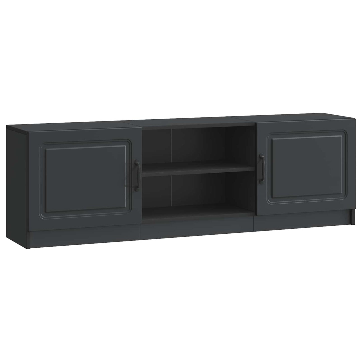 TV-skåp Svart 150 x 31 x 47 cm Konstruerat trä