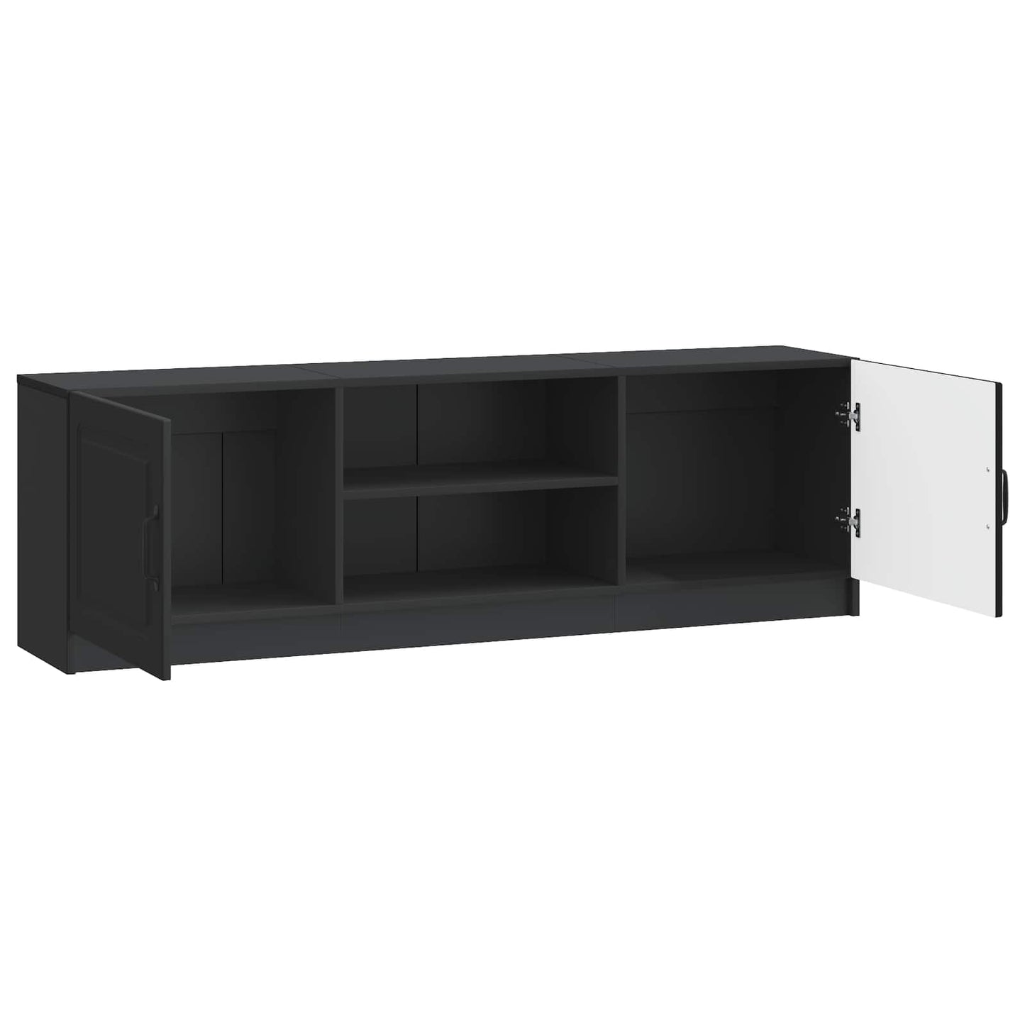 TV-skåp Svart 150 x 31 x 47 cm Konstruerat trä