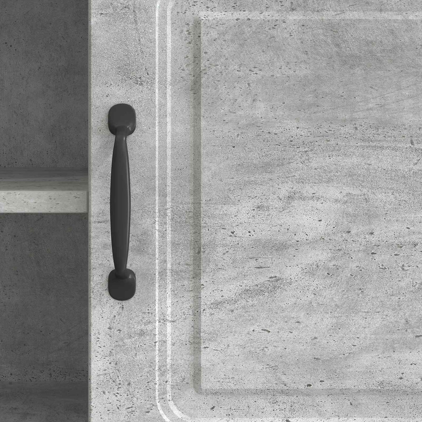 TV-skåp Betonggrå 150 x 31 x 47 cm Konstruerat trä