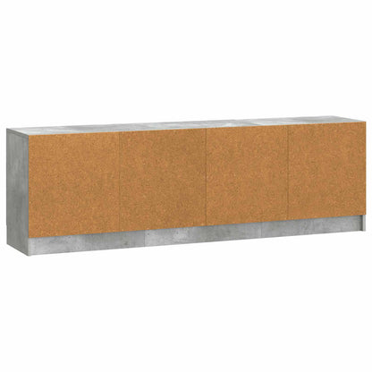 TV-skåp Betonggrå 150 x 31 x 47 cm Konstruerat trä