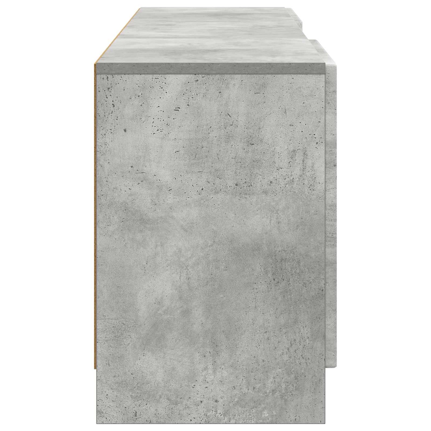 TV-skåp Betonggrå 150 x 31 x 47 cm Konstruerat trä