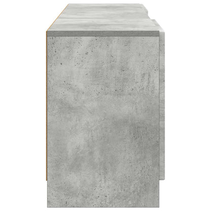 TV-skåp Betonggrå 150 x 31 x 47 cm Konstruerat trä