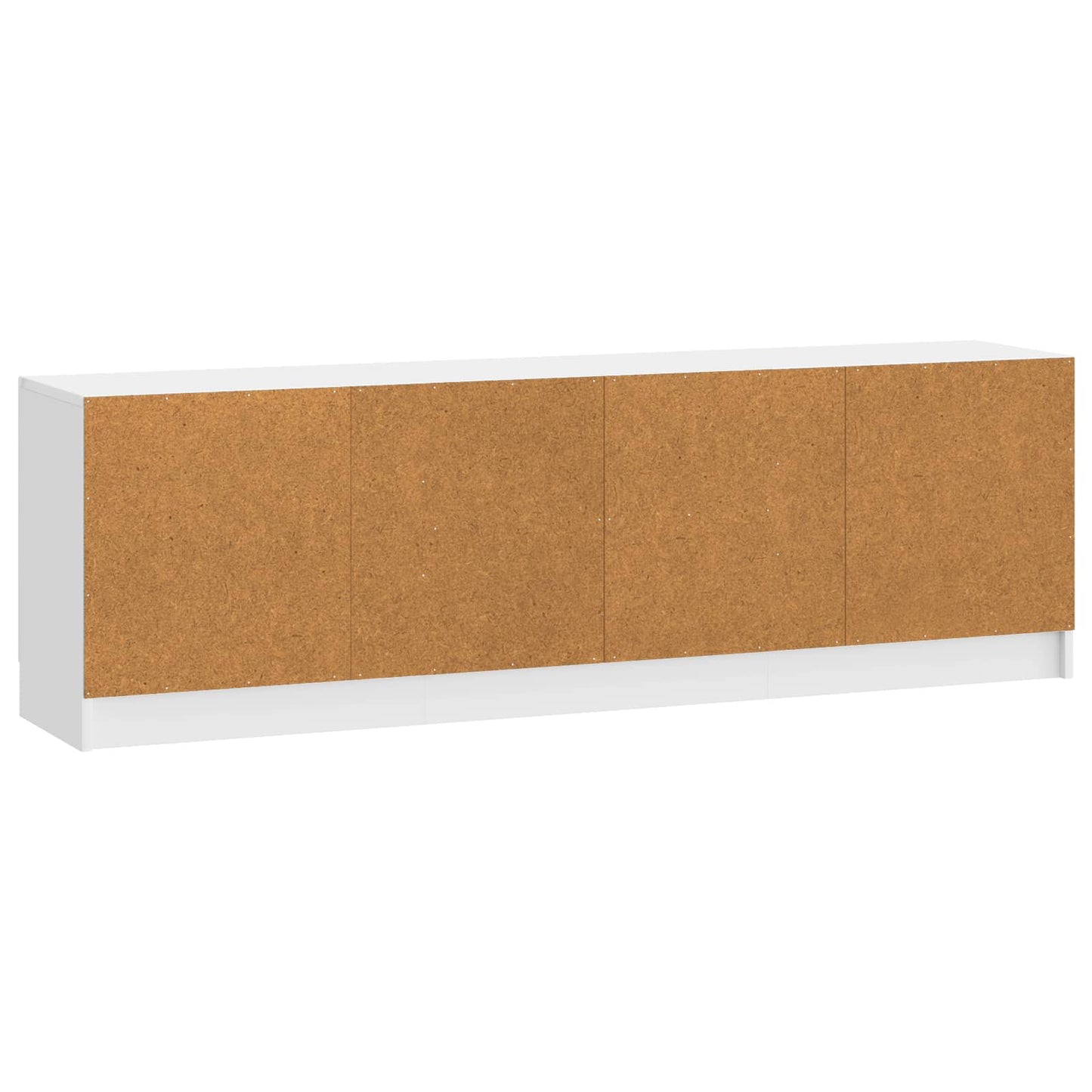 TV-skåp Vit högglans 150 x 31 x 47 cm Konstruerat trä