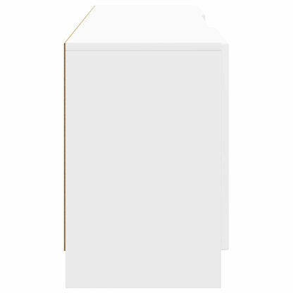 TV-skåp Vit högglans 150 x 31 x 47 cm Konstruerat trä