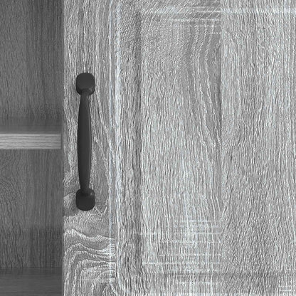 TV-skåp Grå sonoma-ek 150 x 31 x 47 cm Konstruerat trä