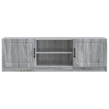 TV-skåp Grå sonoma-ek 150 x 31 x 47 cm Konstruerat trä