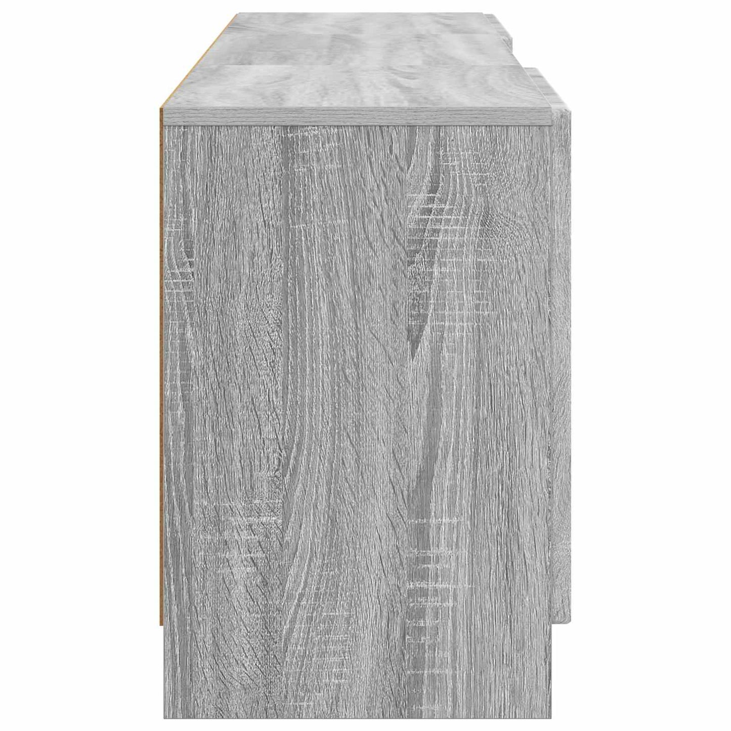 TV-skåp Grå sonoma-ek 150 x 31 x 47 cm Konstruerat trä